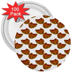 Biscuits Photo Motif Pattern 3  Buttons (100 Pack)  by dflcprintsclothing