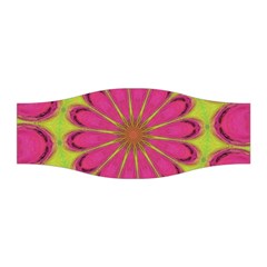 Floral Art Design Pattern Stretchable Headband by Ravend