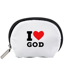 I Love God Accessory Pouch (small) by ilovewhateva