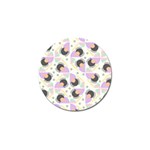 Pattern Pastel Drawing Art Golf Ball Marker (10 pack) Front