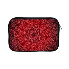 Red Wallpaper Mandala Pattern Art Apple Ipad Mini Zipper Cases by Uceng