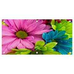 Flowers Wallpaper Banner And Sign 4  X 2  by artworkshop