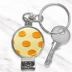 Fruite Orange Nail Clippers Key Chain by artworkshop