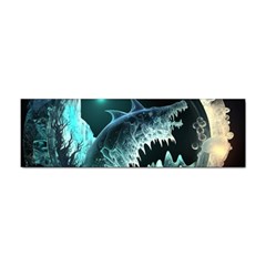 Sculpture Dinosaur Shark Frozen Winter Fantasy Sticker Bumper (10 Pack) by Ravend