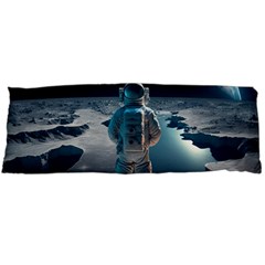 Ai Generated Space Astronaut Universe Moon Earth Body Pillow Case (dakimakura) by Ravend