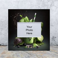 Ai Generated Drink Spinach Smooth Apple Ginger White Box Photo Frame 4  X 6  by danenraven