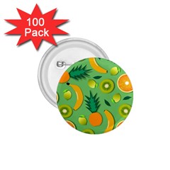 Fruit Tropical Pattern Design Art Pattern 1 75  Buttons (100 Pack)  by Ravend