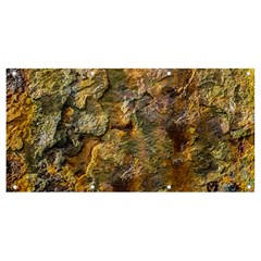 Rusty Orange Abstract Surface Banner And Sign 8  X 4  by dflcprintsclothing