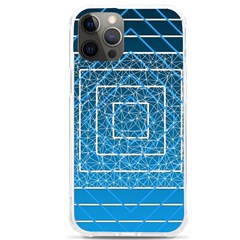 Network Social Abstract Iphone 12 Pro Max Tpu Uv Print Case by Ravend