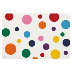 Polka Dot Banner And Sign 6  X 4  by 8989