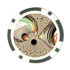 Fractal Background Pattern Texture Abstract Design Abstract Poker Chip Card Guard by Ravend