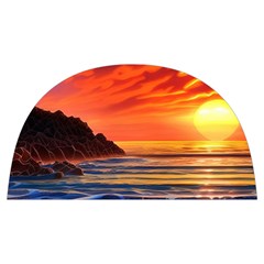 Reflecting Sunset Over Beach Anti Scalding Pot Cap by GardenOfOphir