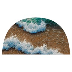 Abstract Waves Summertime On The Sea Anti Scalding Pot Cap by GardenOfOphir