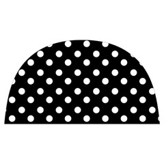 Black And White Polka Dots Anti Scalding Pot Cap by GardenOfOphir