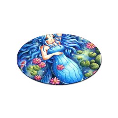 Mermay Sticker (oval) by artworkshop