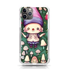 Toadstool Mushrooms Iphone 11 Pro 5 8 Inch Tpu Uv Print Case by GardenOfOphir