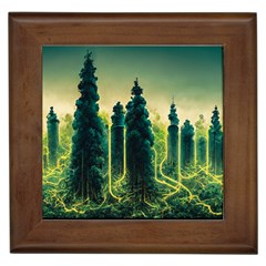 Ai Generated Soil Forest Crisis Nature Framed Tile by Ravend