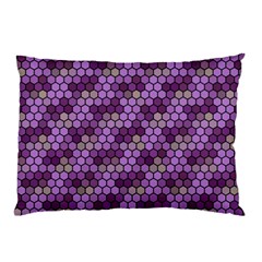 Pattern Seamless Design Decorative Hexagon Shapes Pillow Case by Ravend