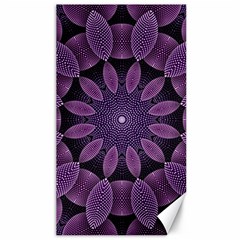 Shape Geometric Symmetrical Symmetry Wallpaper Canvas 40  X 72  by Ravend