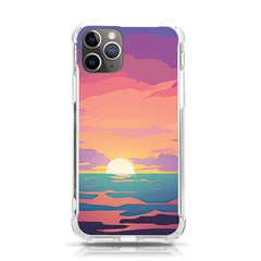 Sunset Ocean Beach Water Tropical Island Vacation 4 Iphone 11 Pro 5 8 Inch Tpu Uv Print Case by Pakemis