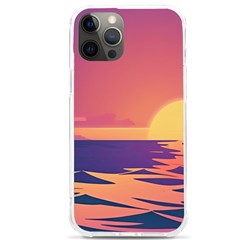 Sunset Ocean Beach Water Tropical Island Vacation Iphone 12 Pro Max Tpu Uv Print Case by Pakemis