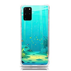 Intro Youtube Background Wallpaper Aquatic Water Samsung Galaxy S20plus 6 7 Inch Tpu Uv Case by Pakemis