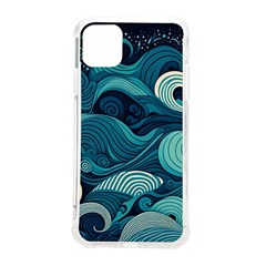 Waves Ocean Sea Abstract Whimsical Abstract Art Iphone 11 Pro Max 6 5 Inch Tpu Uv Print Case by Pakemis