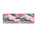 Waves Ocean Sea Water Pattern Rough Seas Sticker Bumper (100 pack) Front