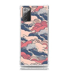 Waves Ocean Sea Water Pattern Rough Seas Samsung Galaxy Note 20 Tpu Uv Case by Pakemis