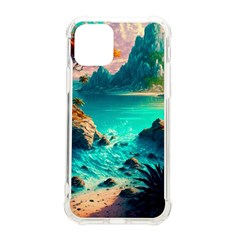 Tropical Paradise Beach Ocean Shore Sea Fantasy Iphone 11 Pro 5 8 Inch Tpu Uv Print Case by Pakemis