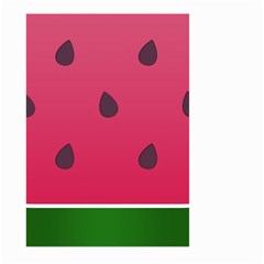 Watermelon Fruit Summer Red Fresh Food Healthy Large Garden Flag (two Sides) by Wegoenart