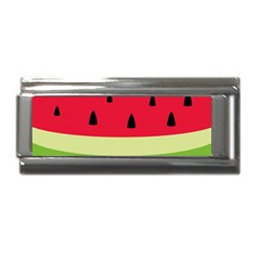 Watermelon Fruit Food Healthy Vitamins Nutrition Superlink Italian Charm (9mm) by Wegoenart