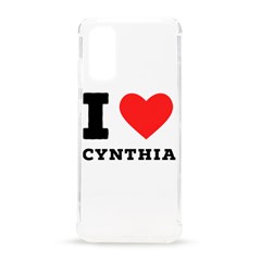 I Love Cynthia Samsung Galaxy S20 6 2 Inch Tpu Uv Case by ilovewhateva