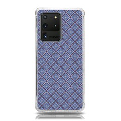 Blue Diamonds Samsung Galaxy S20 Ultra 6 9 Inch Tpu Uv Case by Sparkle