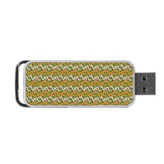 Pattern Portable Usb Flash (two Sides) by Sparkle