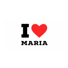 I Love Maria Satin Wrap 35  X 70  by ilovewhateva