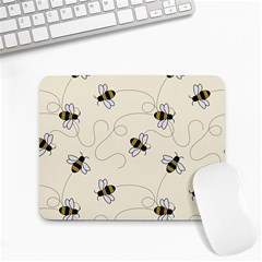 Insects Bees Digital Paper Small Mousepad by Semog4