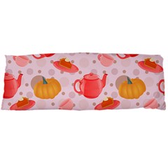 Pumpkin Tea Cup Pie Dessert Body Pillow Case Dakimakura (two Sides) by Semog4