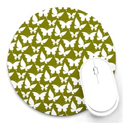 Pattern 325 Round Mousepad by GardenOfOphir