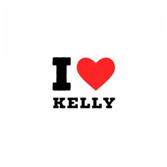 I Love Kelly  Wooden Puzzle Square by ilovewhateva