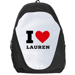 I Love Lauren Backpack Bag by ilovewhateva