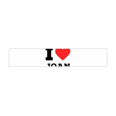 I Love Joan  Premium Plush Fleece Scarf (mini) by ilovewhateva