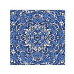 Mandala Rosette Kaleidoscope Abstract Background Square Satin Scarf (30  X 30 ) by Jancukart