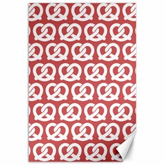 Trendy Pretzel Illustrations Pattern Canvas 20  X 30  by GardenOfOphir