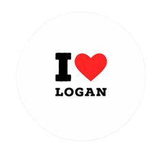 I Love Logan Mini Round Pill Box (pack Of 5) by ilovewhateva