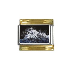 Tempestuous Beauty Art Print Gold Trim Italian Charm (9mm) by dflcprintsclothing