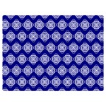 Abstract Knot Geometric Tile Pattern Premium Plush Fleece Blanket (Extra Small) 40 x30  Blanket Front