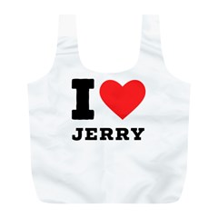 I Love Jerry Full Print Recycle Bag (l) by ilovewhateva