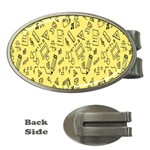 Back-to-school Money Clips (Oval)  Front