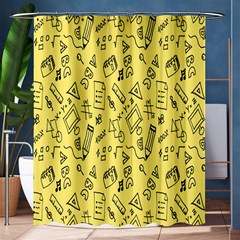 Back-to-school Shower Curtain 60  X 72  (medium)  by nateshop